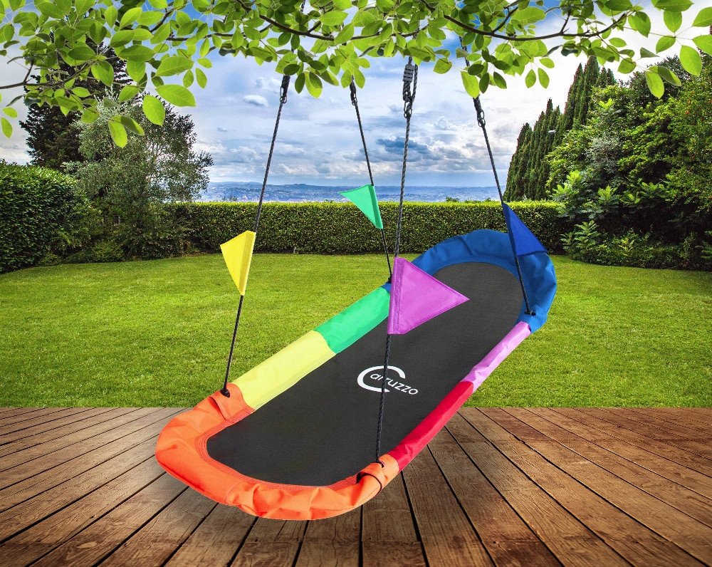 HS3 HUŚTAWKA OGRODOWA HAMAK MEGA ŁÓDKA KOLORY