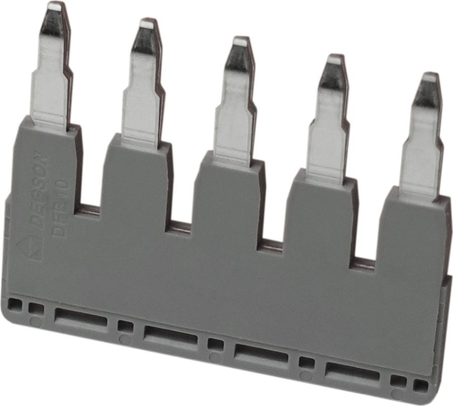 Degson Mostek wtykowy 5-biegunowy do złączek szynowych DS1.5 DGN 6986