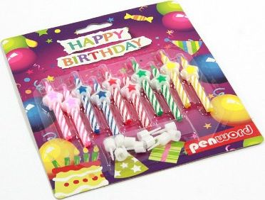 Penword Świeczki urodzinowe PT-10G