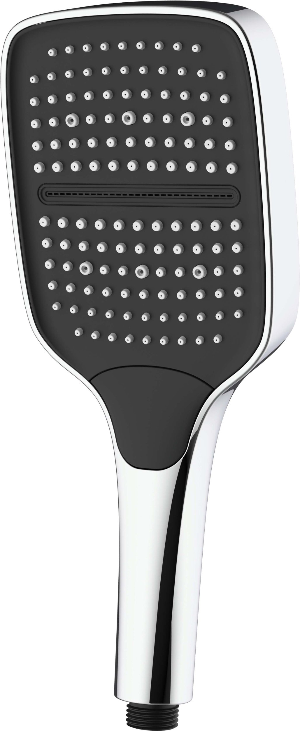 SHOWER HEAD DX6007YC CHROME/BLACK