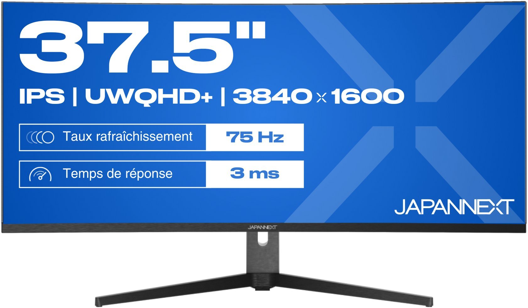 JAPANNEXT 95,3cm JN-IPS375UWQHD+75F-C65W-HS curved UWQHD+