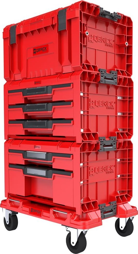 Qbrick Zestaw skrzyń narzędziowych QS PRO Drawer Workshop Set 4 RUHD Z258360PG013 QBRICK PATROL GROU...