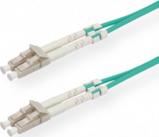 Triton Kabel światłowodowy, 50/125m, LC/LC, OM3, turkusowy, 2 m