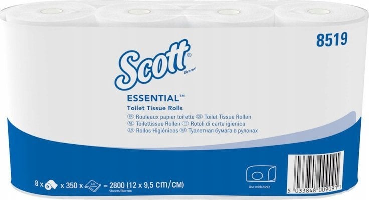 Kimberly-Clark Kimberly-Clark Scott - Papier toaletowy w małych rolkach - 350 odcinków