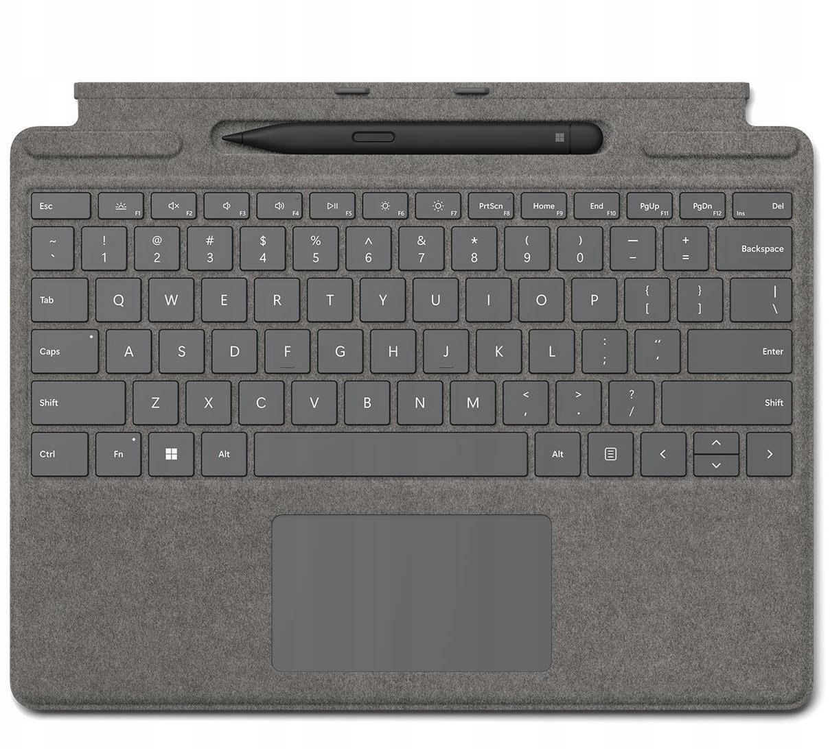 Microsoft Klawiatura do Surface Pro z piórem Slim Pen - Platynowy