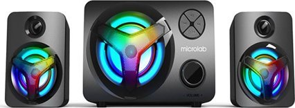 Głośniki komputerowe Microlab Microlab Speaker U-210 11 W, Black, Bluetooth
