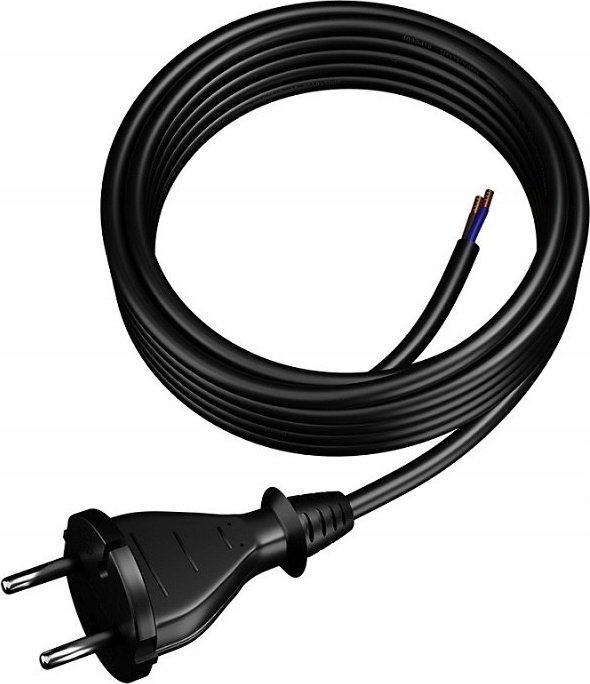 UN PRZEWÃD PRZYÅÄCZ.Z WTYCZKÄ PROSTÄ IP20 H07RN-F 3M CZARNY