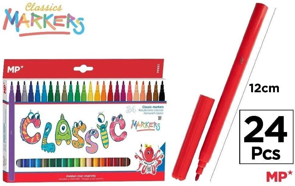Centropen Flamastry 24 kolory
