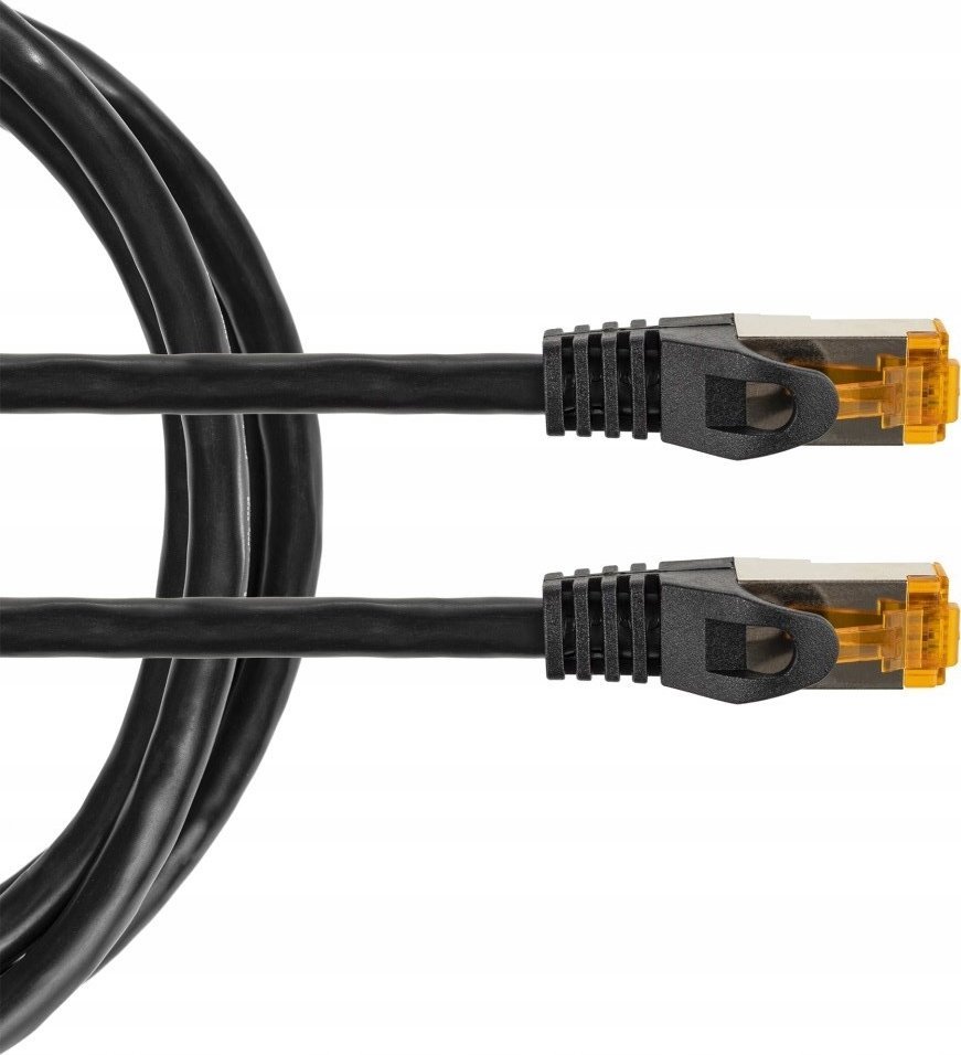 Libox Kabel Ethernet RJ45 LAN kat.6A SFTP LSZH 3M czarny