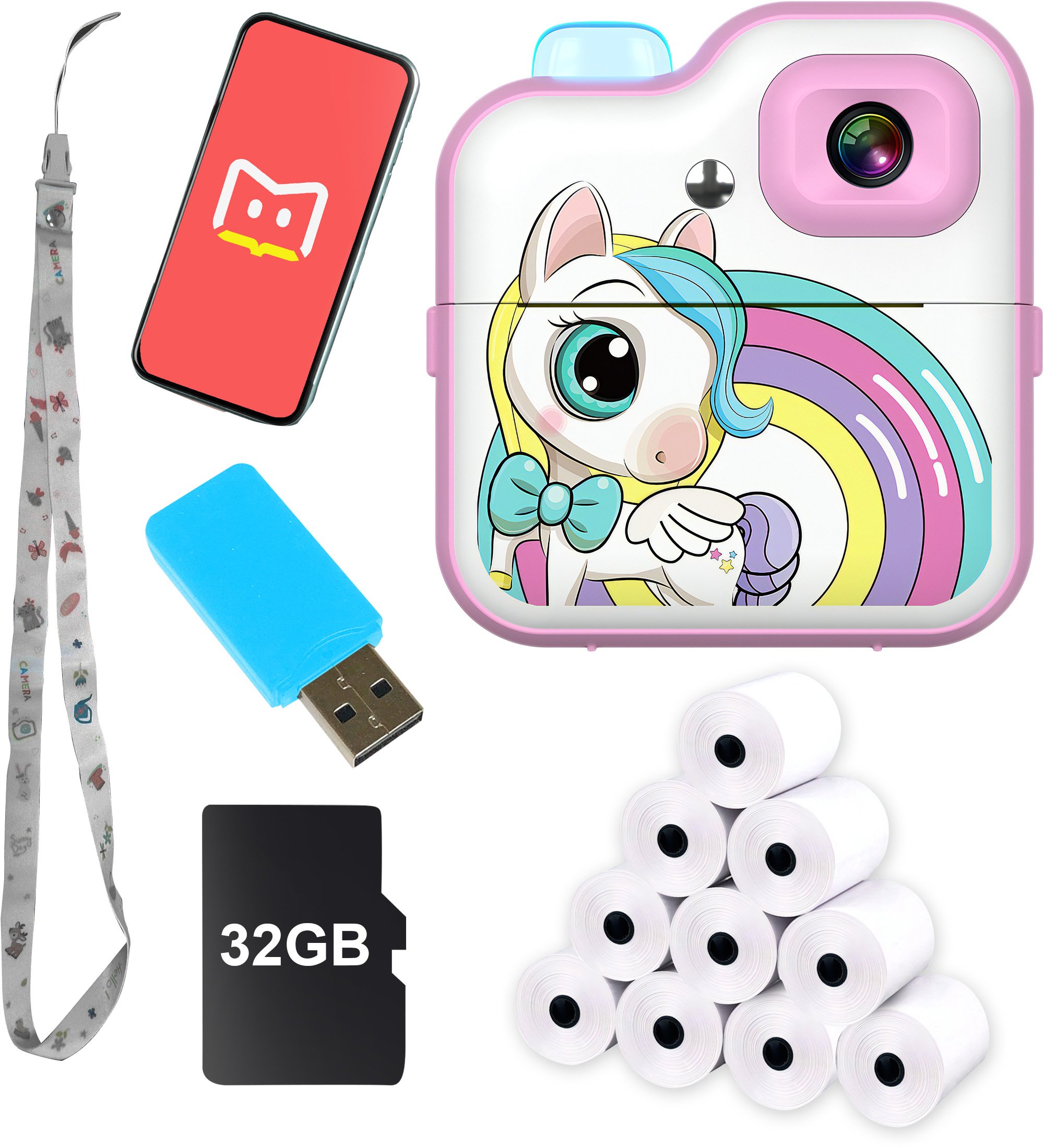 APARAT NATYCHMIASTOWY DRUKARKA B3-PINK