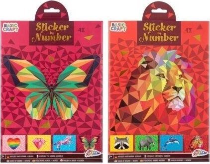 Malowanie po numerach A4 mix EDUKAMP