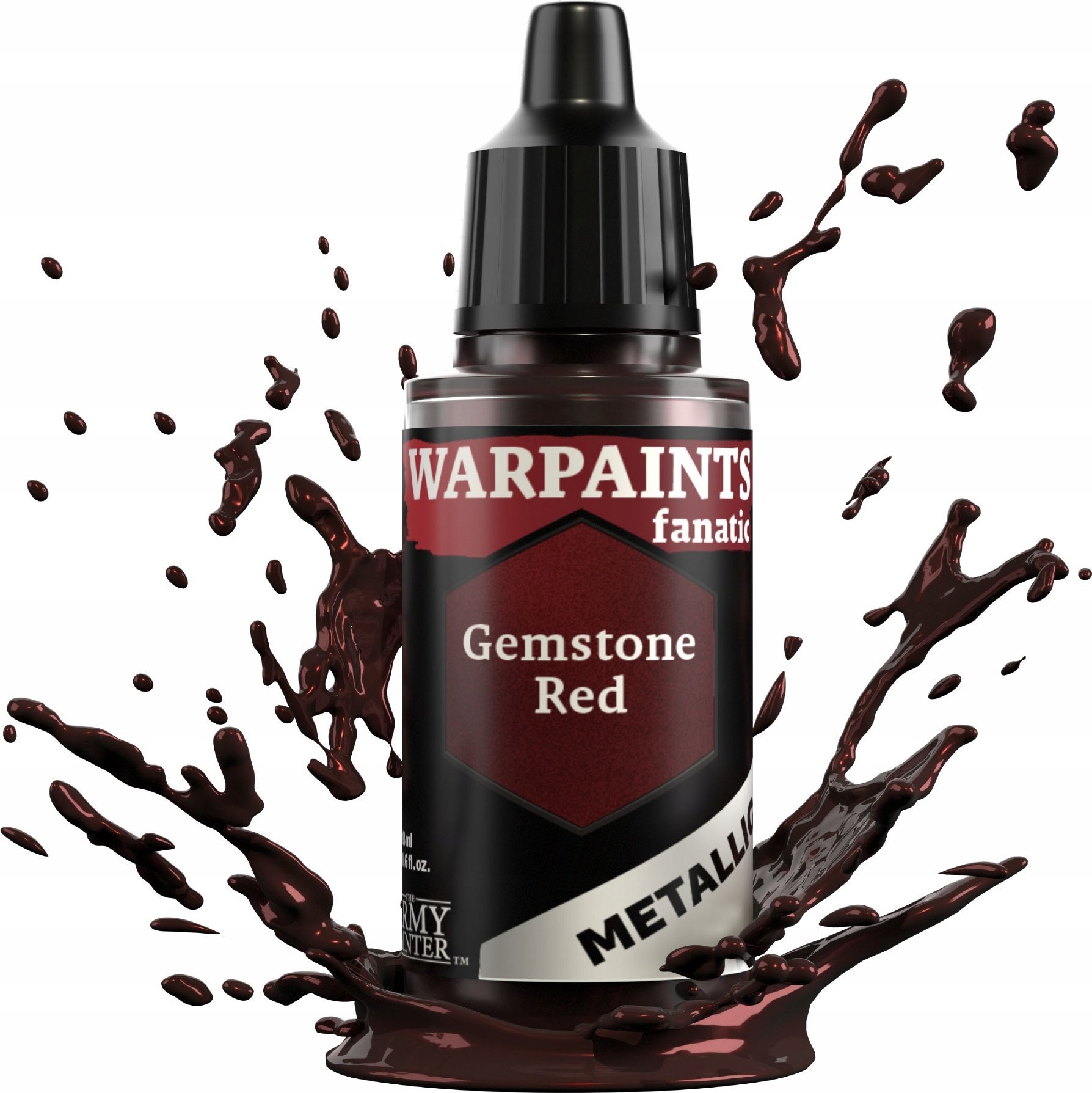 Army Painter The : Warpaints - Fanatic - Metallic - Gemstone Red