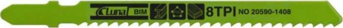 Luna Brzeszczoty do wyrzynarek bimetalowe, typ T318AF do metalu 100x8x1,0-21 5-P A