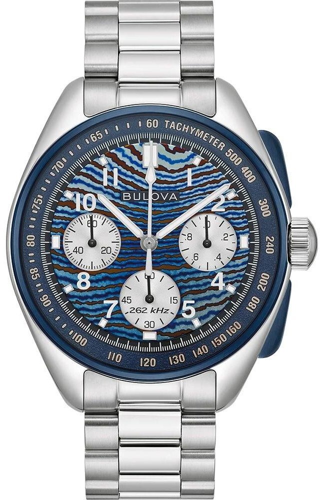 Zegarek Bulova Zegarek męski Bulova 98A329 srebrny