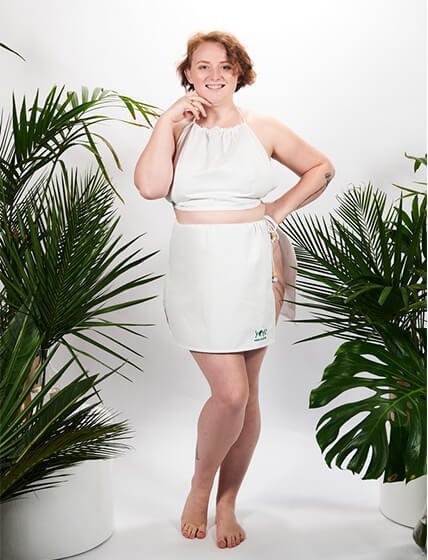 Triton Strój na saunę BEMBEA XXL Yeye BIAŁY XL