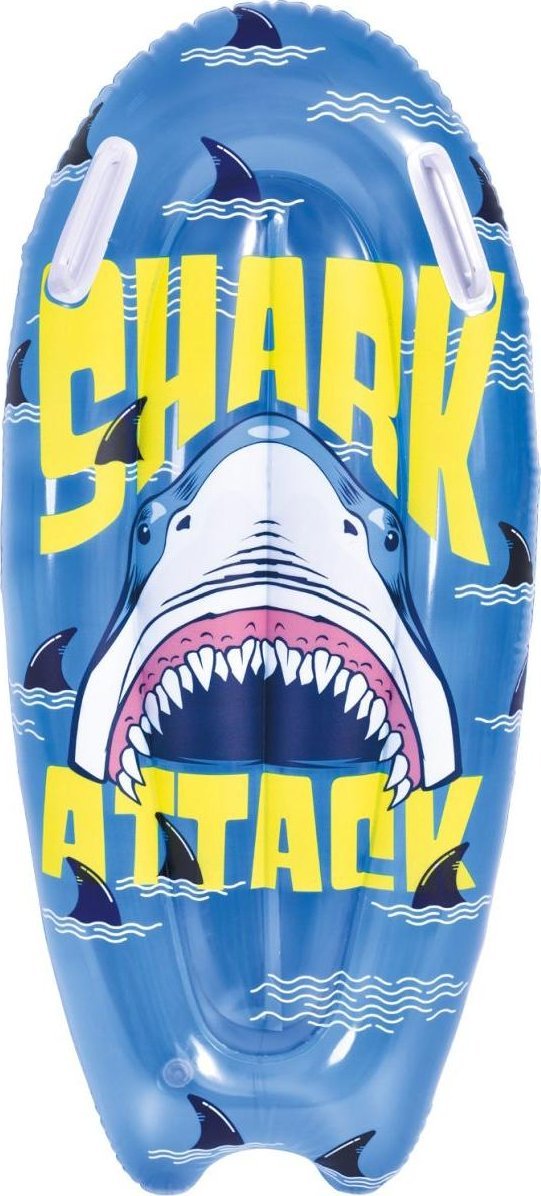 JiLong DMUCHANA DESKA DO PŁYWANIA 100X50CM REKIN 35017 NIEBIESKI