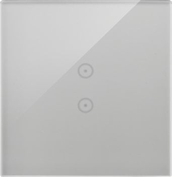 Kontakt-Simon Panel dotykowy Kontakt-Simon 54 Touch DSTR13/71 jeden moduł dwa pola dotykowe pionowe ...