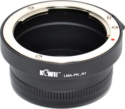 KiwiFotos Adapter NIKON 1 na obiektywy PENTAX K