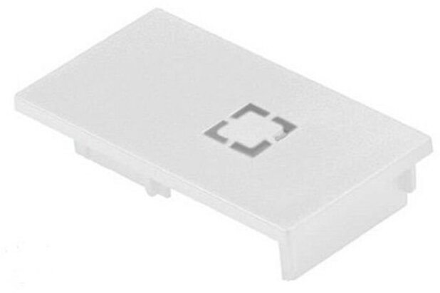Azzardo Zaślepka Szynowa 1-Fazowa Beta Track MAGNETIC57 Biała 230V