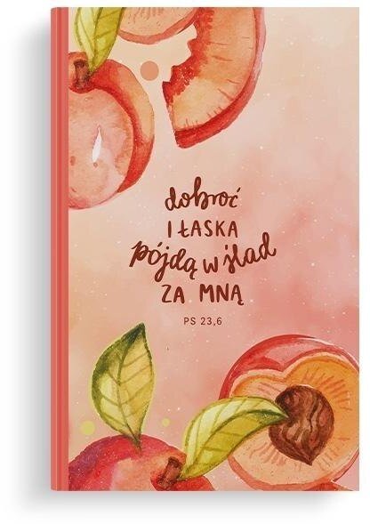 Szaron Notatnik Lux - Dobroć i łaska brzoskwinie