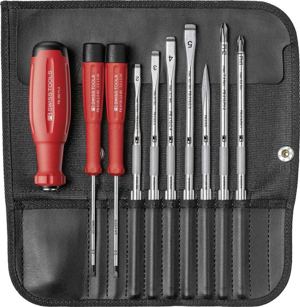 Zestaw trzpieni wymiennych 10-częściowy PB Swiss Tools