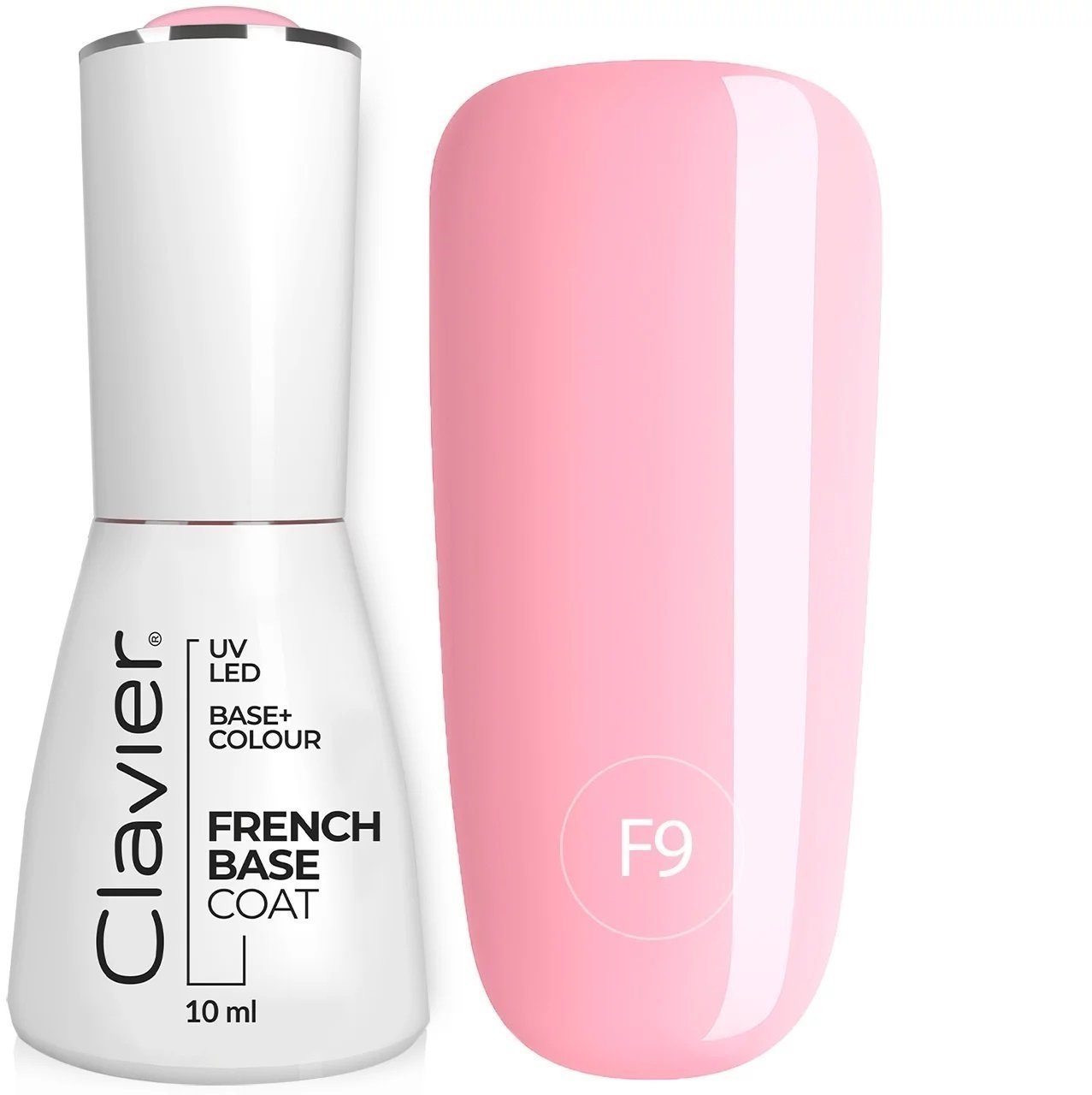 Clavier Nailsology French Base hybrydowa baza F9 Sweet Bubblegum 8ml