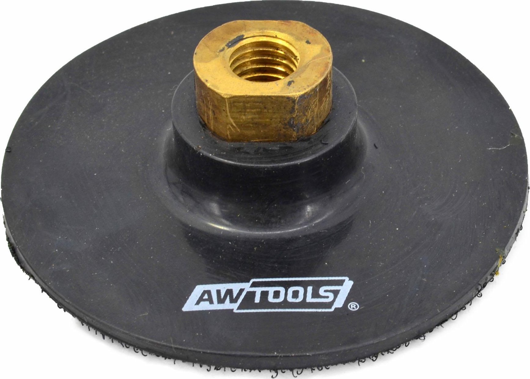 AWTools AW Dysk elastyczny 100mm M14 Rzep do nakładek polerskich