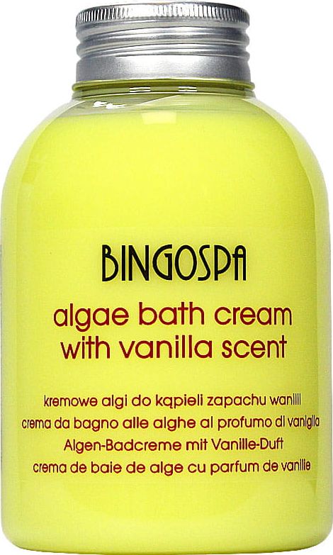 BingoSpa Płyn do kąpieli Kremowe algi SPA o zapachu wanilii 500ml