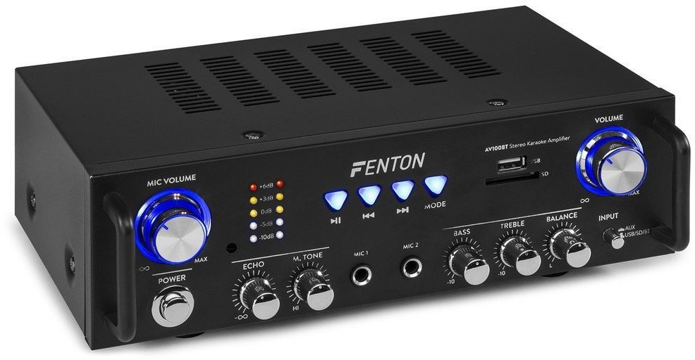 Fenton Wzmacniacz HiFi 2x 50W BT Stereo AV100 one size