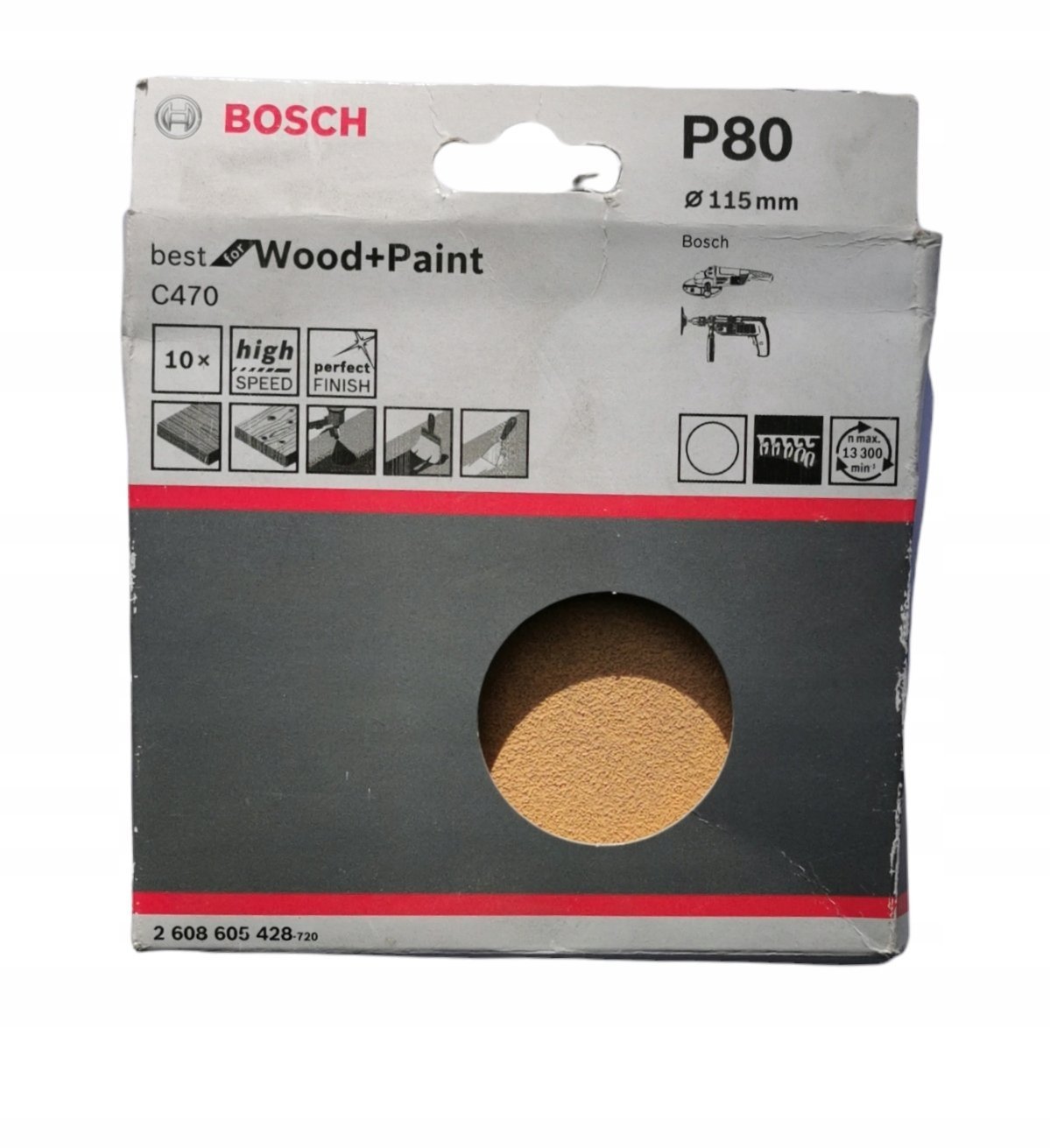 PAP. ŚCIER. RW D115 G80 10PC NS