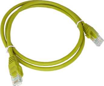 Alantec Patch-cord U/UTP kat.6A LSOH 2.0m żółty (KKU6AZOL2.0)