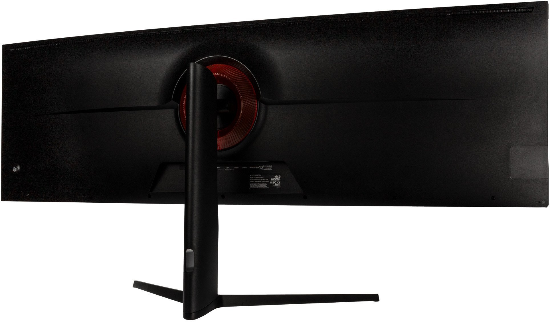 Monitor Nitro Concepts SM1 Simracing Monitor, 124,5 cm (49 cal) Curved, 144Hz, FreeSync, G-Sync, HDMI, DP, USB