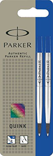 Parker Rollerballmine M Blau 2er Blister (1950327)
