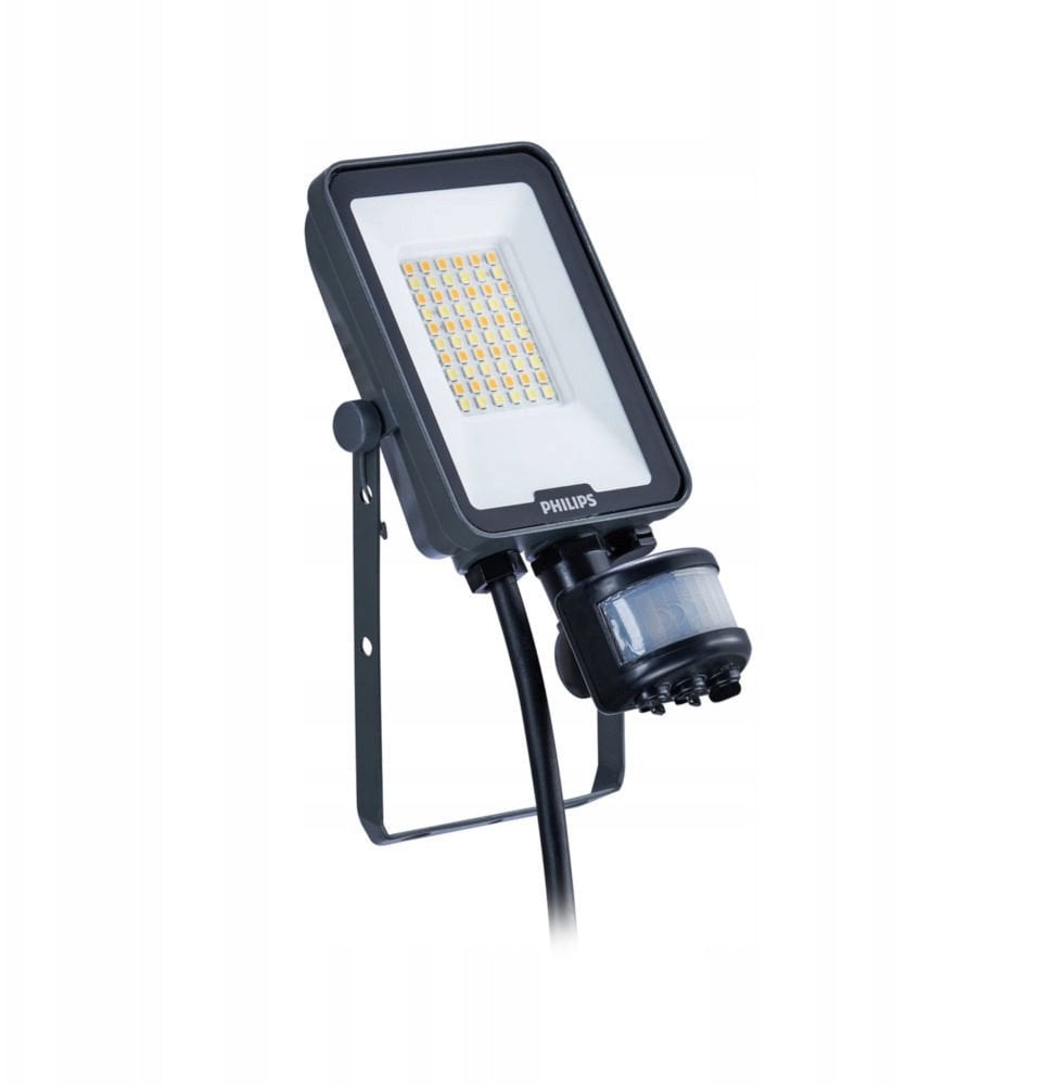 Philips Ledinaire Projektør Lille med sensor All-in BVP167 2400lm/830-840-865 20W IP65 Symmetrisk