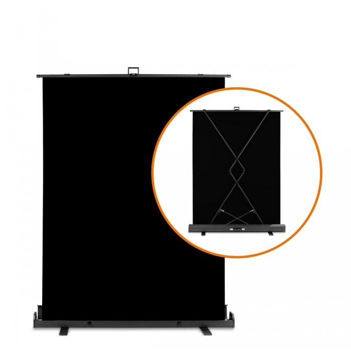 Walimex walimex pro Roll-up Panel Background 155x200cm black
