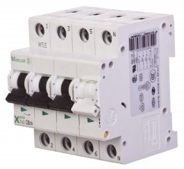 Eaton Wyłącznik nadprądowy FAZ-C25/3N 3+N C 25A 15kA 278977