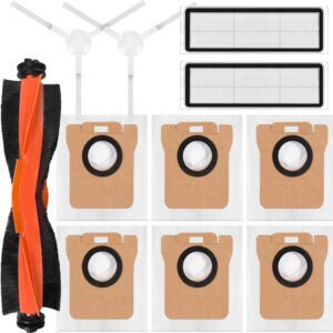 Renew Force ZESTAW FILTRY SZCZOTKI MOP WORKI DO XIAOMI ROBOT VACUUM X10+ X20+ PLUS