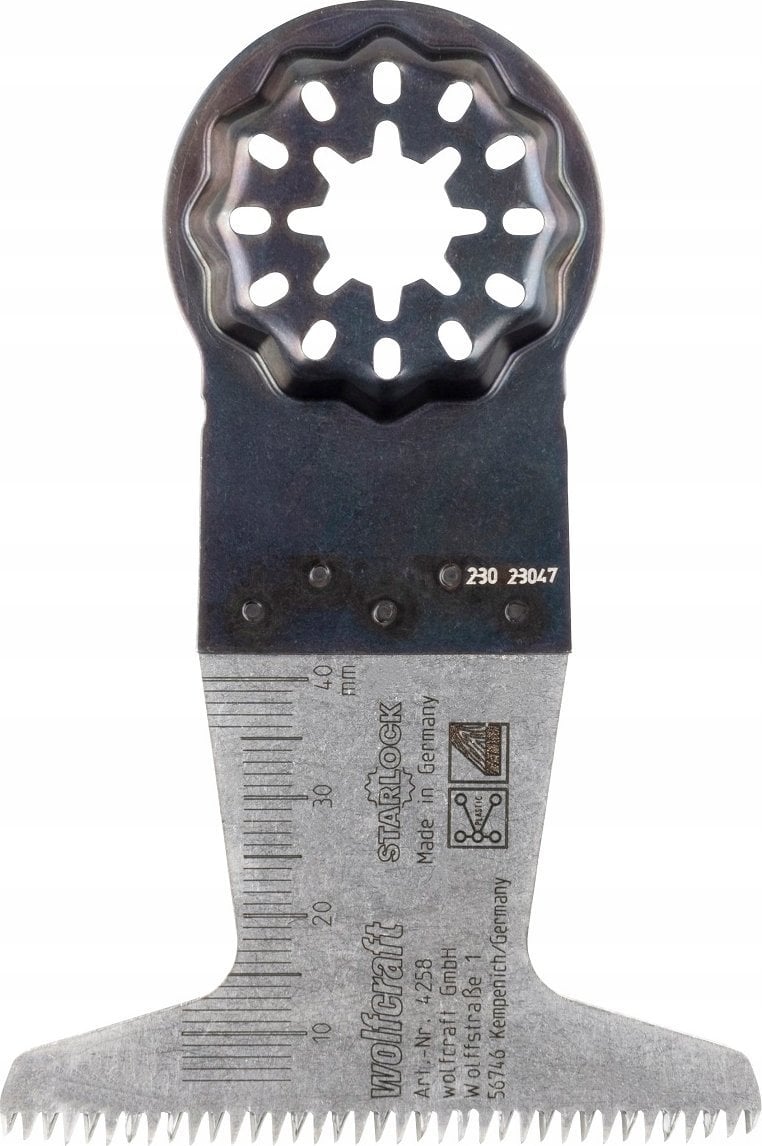 Wolfcraft Brzeszczot wgłębny Expert , BiM - Starlock