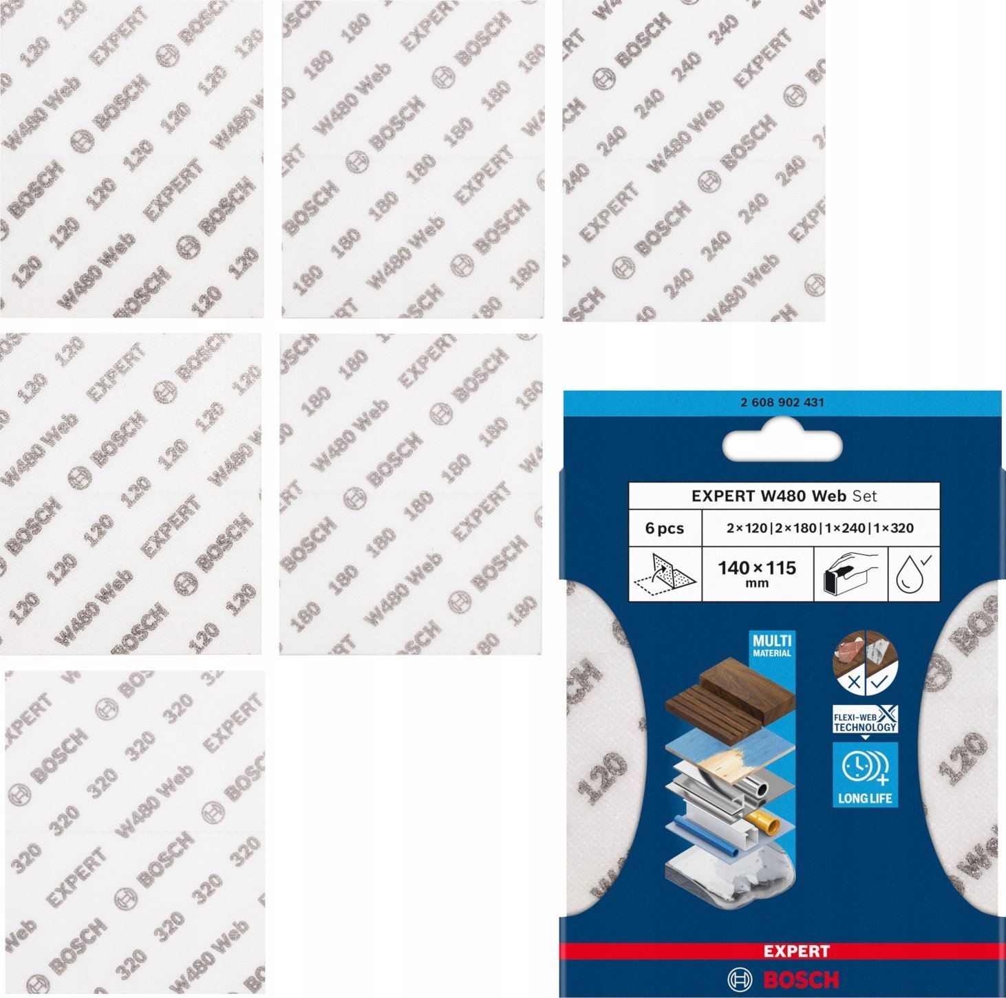 Astar PIANKA ŚCIER EXPERT W480 web ofl SET 6PC