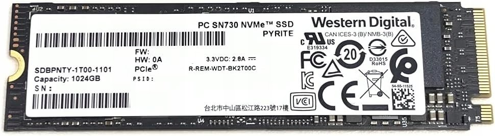 Dysk SSD Lenovo SN730 1TB M.2 PCIe NVMe (5SS0V14993)