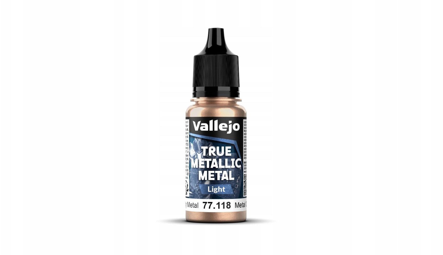 Vallejo : 77.118 - True Metallic Metal - Light - Rusty Metal (18 ml)