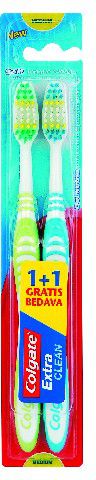 Colgate Szczoteczka DUO Extra Clean Średnia 2szt