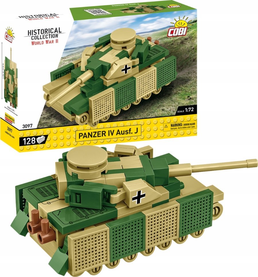 Cobi Klocki Czołg IV Ausf. J