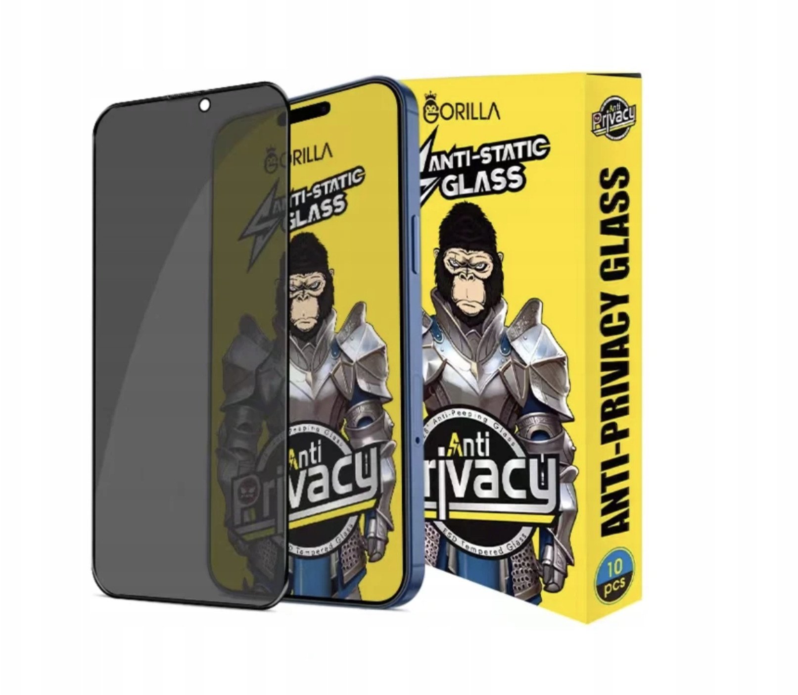 Szkło Hartowane AntySzpiegowskie Anti-Spy 9h - iPhone 12 / 12 Pro