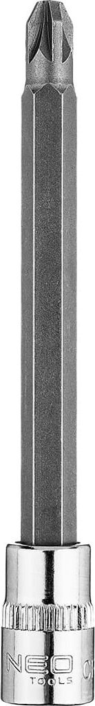 Neo Końcówka wkrętakowa PZ3 na nasadce 1/4", długa, 87 mm