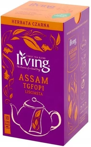 Irving Herbata czarna Assam TGFOP1 XXL 10 torebek