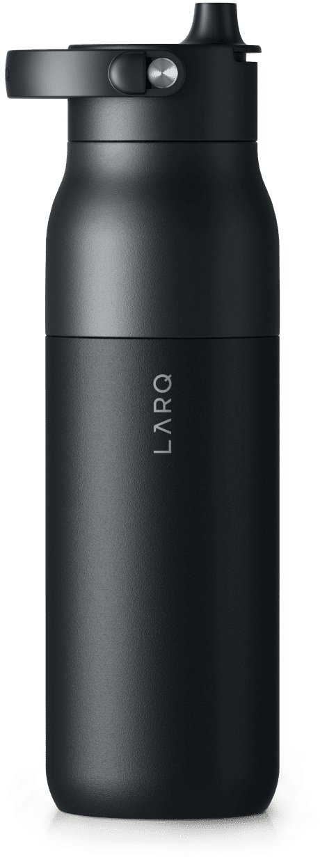 Larq Bottle PureVis2 inteligentna samoczyszcząca butelka filtrująca 680ml (obsidian black)
