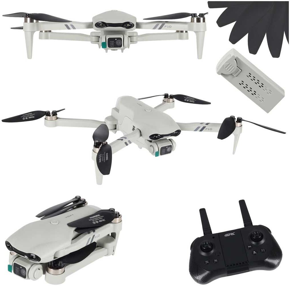 Dron KIK RC 4DRC F10 GPS kamera FPV 3,7V (KX2760)
