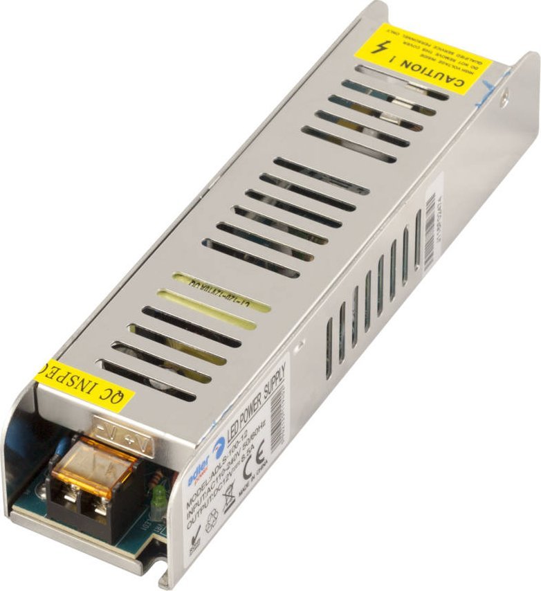 MPL Power ADLER Slim metal case power supply, 12V/8.5A