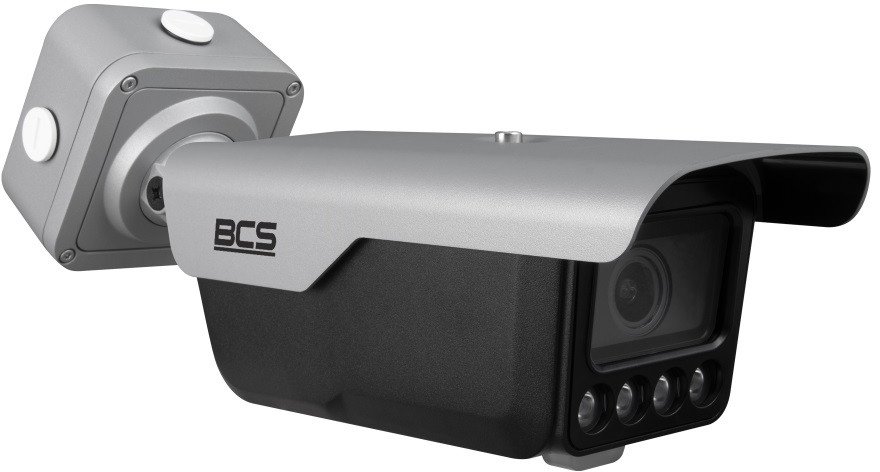Kamera IP BCS Kamera tubowa -L-TIP74VSR6-ITC-Ai3, rozpoznawanie tablic rejestracyjnych, 4Mpx, IR 60m, SkyLight -